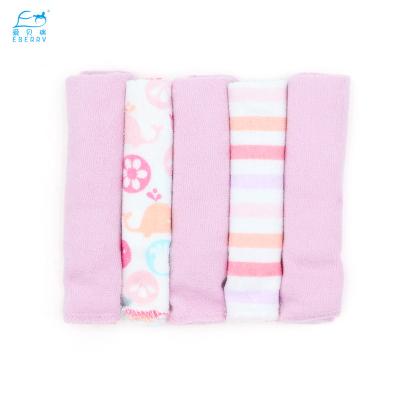 China Latest Design Organic Cotton Muslin Washcloth Towels Safe For Kids And Washcloth Set For Baby for sale