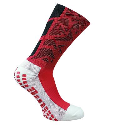 China Wholesale Custom Grip Sock Anti Slip Breathable Socks Men's Soccer Socks Custom Factory for sale