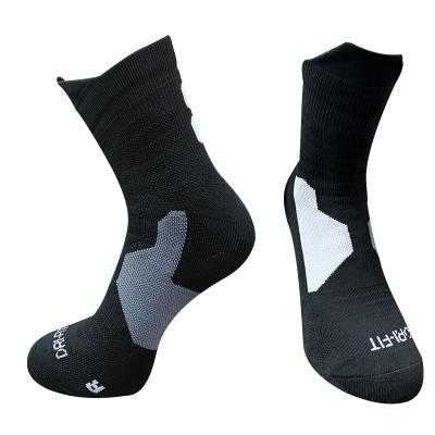 China Elite Breathable Wholesale Custom Socks Medium Basketball Socks Kids Socks Factory for sale