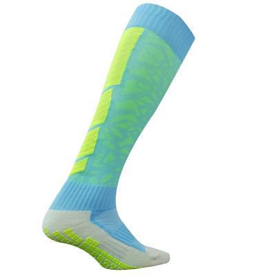 China Wholesale Men's Breathable Sports Team Football Knee Socks Non Slip Comfortable Grip Socks Outdoor Sports Socks for sale