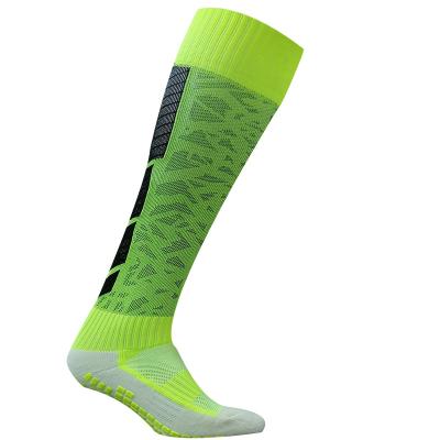 China Non Slip Breathable Knocks Wear Resistant Sports Cushioning Breathable Cotton Soccer Socks Factory Customized for sale