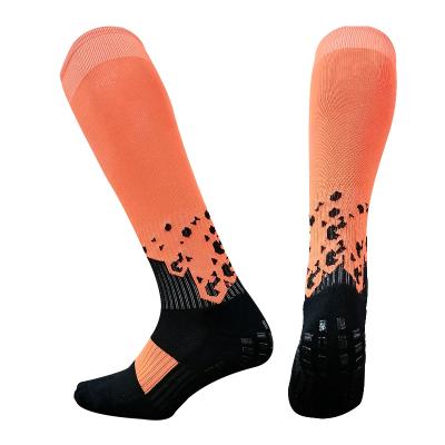 China Soccer Socks Cotton Grip Breathable Professional Custom Socks Non Slip High Quality Comfortable Breathable Mesh for sale