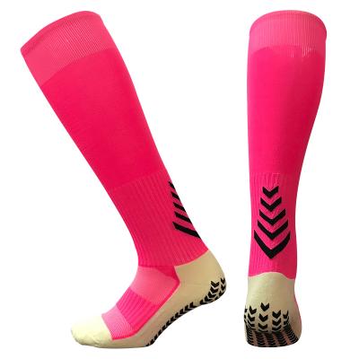 China Breathable Anti Slip Sports Grip Custom Non Slip Grip Socks Color Socks Non Slip Cotton Socks for sale