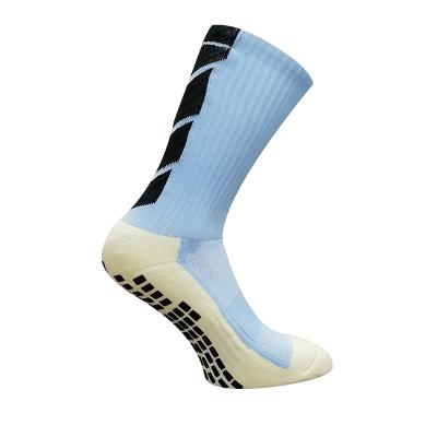 China High Quality Breathable Logo Cotton Sport Socks Anti slip bangs Fashion Men's Anti Slip Basketball Socks for sale