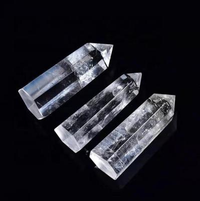 China China Hot Sale Wholesale Bulk Quartz Crystal Rough Raw Clear Point For Home Decoration for sale