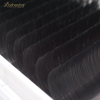 China Long 0.15 Thickness Natural Soft Classic Lash Individual Tray Eyelash Vendor Mink Eyelash Extension for sale