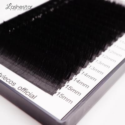 China Wholesale Best Selling Natural Soft Mink Eyelash Extensions Volume Eyelash Extensions for sale