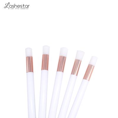 China High Quality Colorful Eyelash Cleansing Brush Private Label Eyelash Shampoo Detergent Soft Resin Brush for sale