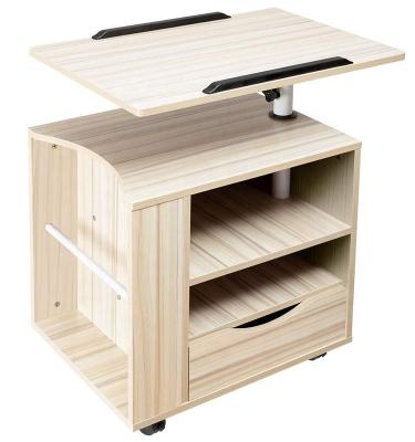 China (Other) Wholesale Adjustable Bedroom Furniture Natural Wood Nightstand for sale