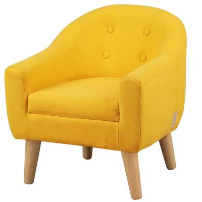 China Modern Home Furniture Wholesale Goods Upholstered Kids Single Mini Sofa And Chair for sale