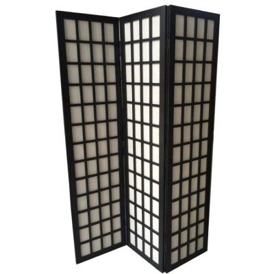 China Europe Bedroom Living Room Office Wholesale Rustic Farmhouse Wooden Room Divider Screen for sale