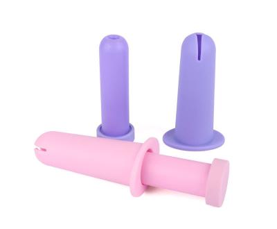 China Eco-friendly Youmei 2023 New Design Friendly Silicone Inserter Women Menstrual Cup Applicator for sale