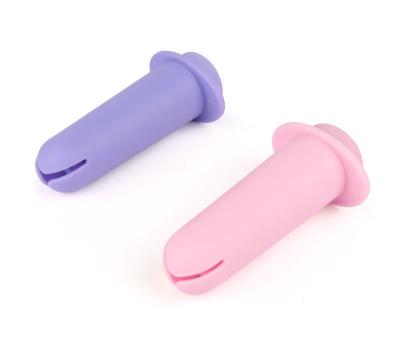 China Eco-friendly Wholesale Customize Friendly Silicone Women Menstrual Cup Applicator Tool for sale