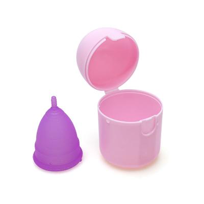 China Eco-friendly Customize Youmei Menstrual Cup Easy to Carry Storage Box Menstrual Cup Sterilizer Box Package for sale