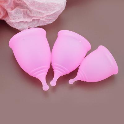 China Period Comfort Silicone Menstrual Period Cup With Sterilizer Eco-Friendly Copas Menstruales for sale