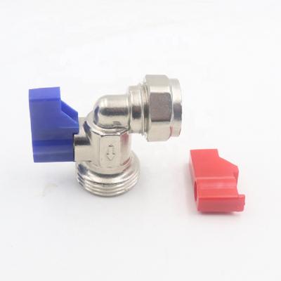 China General China Supplier 15mm Elbow Brass Washing Machine Valve for sale