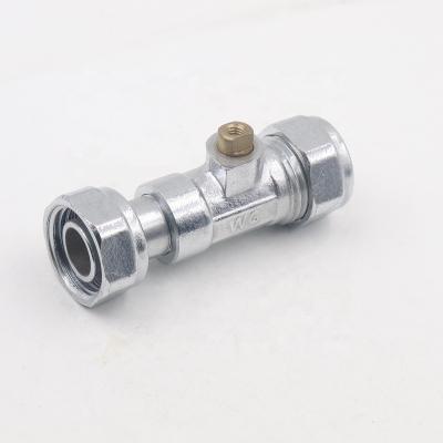 China General Straight Union Brass Washing Machine Valve for sale