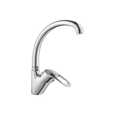 China Faucets Excellent Quality Porcelain Metered Body Brass Kitchen Faucet Pull Out for sale