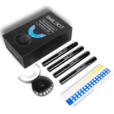 China Blue Light Teeth Whitening 10 Minute Non Timer Lamp Preoxide Gel Tooth Bleaching LED Kits T001 for sale