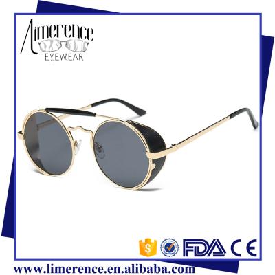 China New Arrival Vintage Steampunk Mens Sunglasses Women Fashion Sun Glasses 2017 Steampunk Eyewear Glasses For Workout for sale