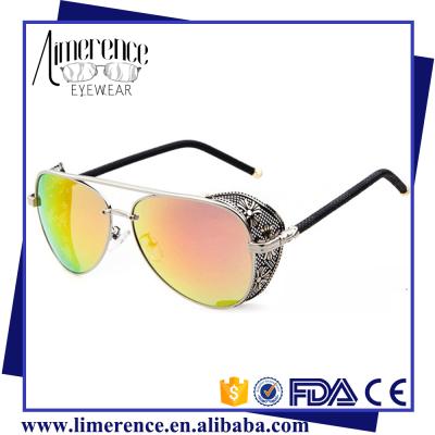 China Factory Wholesale Men's Sunglasses Fashion Glasses Steampunk Women Sun Glasses Factory Novelty Glasses for sale