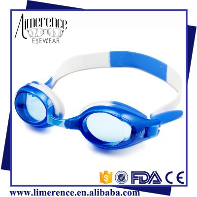 China Fashionable cartoon children's funny swimming goggles silicone children swimming goggles wholesale for sale