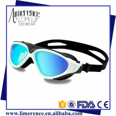 China Fashionable Prescription Silicone Swimming Goggles With Earplugs 2017 High Quality Swimming Goggles for sale