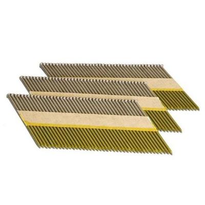 China D Head 3.06*75mm Cut D Head Bright Smooth Paper Collated Framing Nails For AU Market for sale