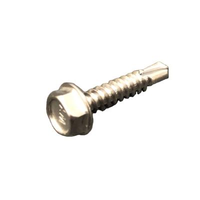 China HORSES All Models Non Gasket Metal Fastener Hexagon Flange Head Drilling Screws Hex Flange Bolt for sale