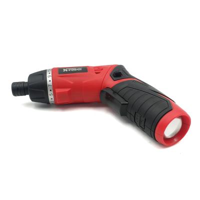 China OEM / ODM Auto Custom Battery 3.6V Mini Battery Operated Cordless Screwdriver for sale