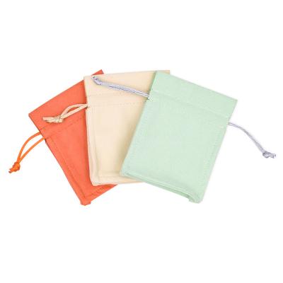 China Eco-Friendly Drawstring Microfiber Jewelry Gift Bags Pouch For Earrings Necklace Wedding Christmas Favors For Guests Candy Goodie Bags for sale