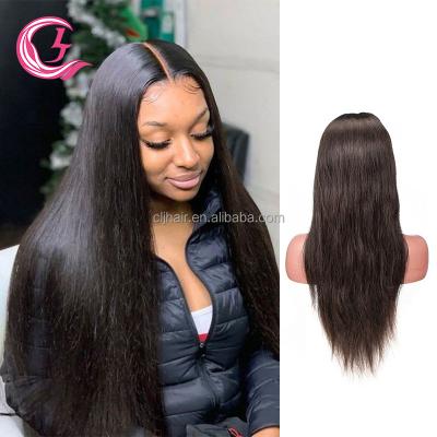 China Free Sample 40 Inch Silky Straight Clear Bone Brazilian Wig 12A Brazilian Virgin Hair Straight Lace Front Wigs For Black CLJhair Free Sample Hd Lace Front Wigs For Black for sale