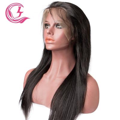 China Wholesale Customerized Order Silky Straight Raw Virgin Remy Cuticle Aligned Braid Full Human Hair Wave Lace Up Brazilian Hair Wig for sale