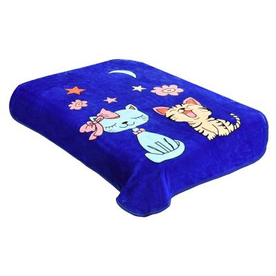 China Waterproof Ultra Soft Cheap Price Embossed Cloudy Baby Mink Blanket for sale