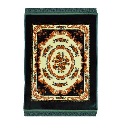 China Low Price High Quality Embossed Premium Prayer Mat Waterproof For Muslims for sale