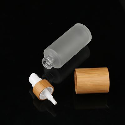 China Personal Care Bottles Shampoo Pump Body Lotion Bottle 100ml Glass Biodegradable Cosmetic Bottles for sale