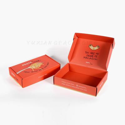 China Custom Made Luxury Corrugated Cardboard Packing Box Ad Box Customized Corrugated Paper Box for sale