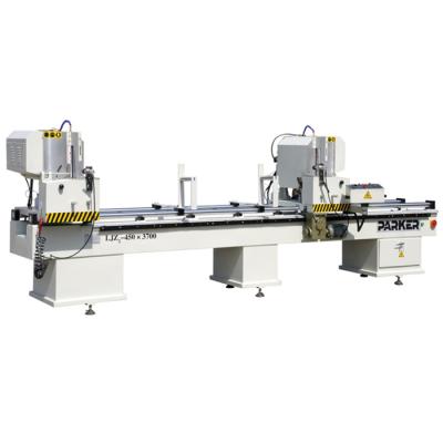 China Pitch CNC Horizontal Double Head Cutting Saw Machine for sale