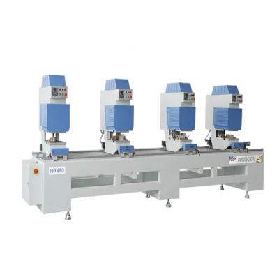 China Building Material Shops Color PVC Profile Window Four Heads Seamless Welding Machine for sale