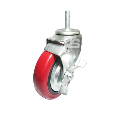 China Factory Sale Rigid Trackball Trailer Swivel Rod Office Chair Caster Wheels for sale