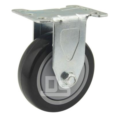 China Rigid Wholesale Cheap Price Medical Chair Swivel Tpu Caster Wheels 50mm Light Duty for sale