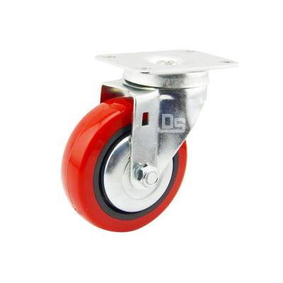 China Wholesale Online Rigid Office Chair Workbench 5inch Light Duty Caster Wheels Plate Swivel Furniture Handing, Office Equipment 30-200kg for sale