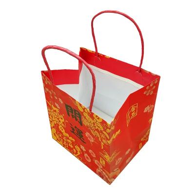 China Simplicity/Creativity Wholesale Recycled Materials/Factory Brand New Packaging Paper Bags Directly With Your Own Logo for sale