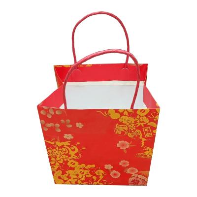 China Reused Materials/New Arrivals Good Quality Simplicity/Luxury Creativity Your Own Logo Custom Printed Paper Bag for sale