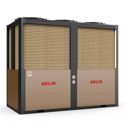 China Outdoor Wholesale Full DC Inverter EVI Heat Pump Inverter Air To Water Heat Pump For Heating for sale