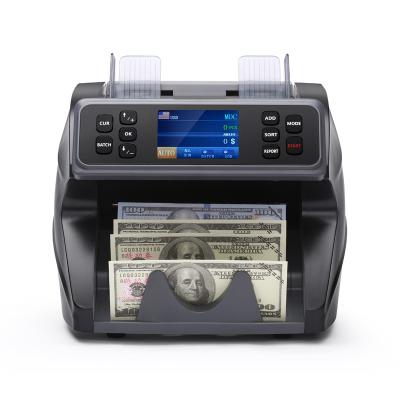 China Counting and Detecting Portable Cheap Value Cash Bill Counter Mixed Banknote Counter for sale