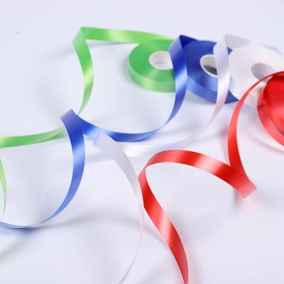 China / Factory Professional 1.2cm*30M Wide Balloon Decoration Ribbon Wedding Special Room Decoration Balloon Ribbon for sale