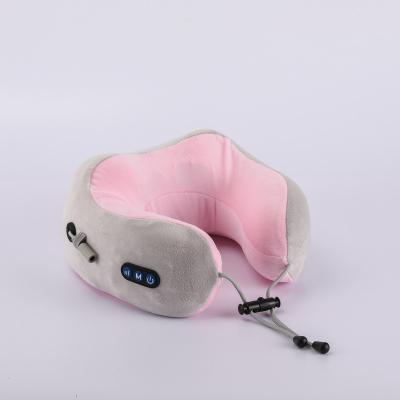 China Memory U Cervical Cotton Pillow Neck Spine Neck Massager Auto Heating Car Home Massager for sale