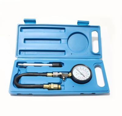 China Fuel Injection Pump Pressure Tester Kit Petrol Gas Engine Cylinder Compression Gauge Car Diagnostic Tools G324 en venta