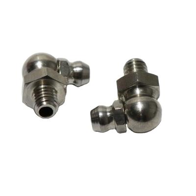 China Hot Sale Classic SYD-929 Stainless Steel 1/4-28 Unf 90 degree SS 201 SS 304 Grease Nipple Fitting for sale